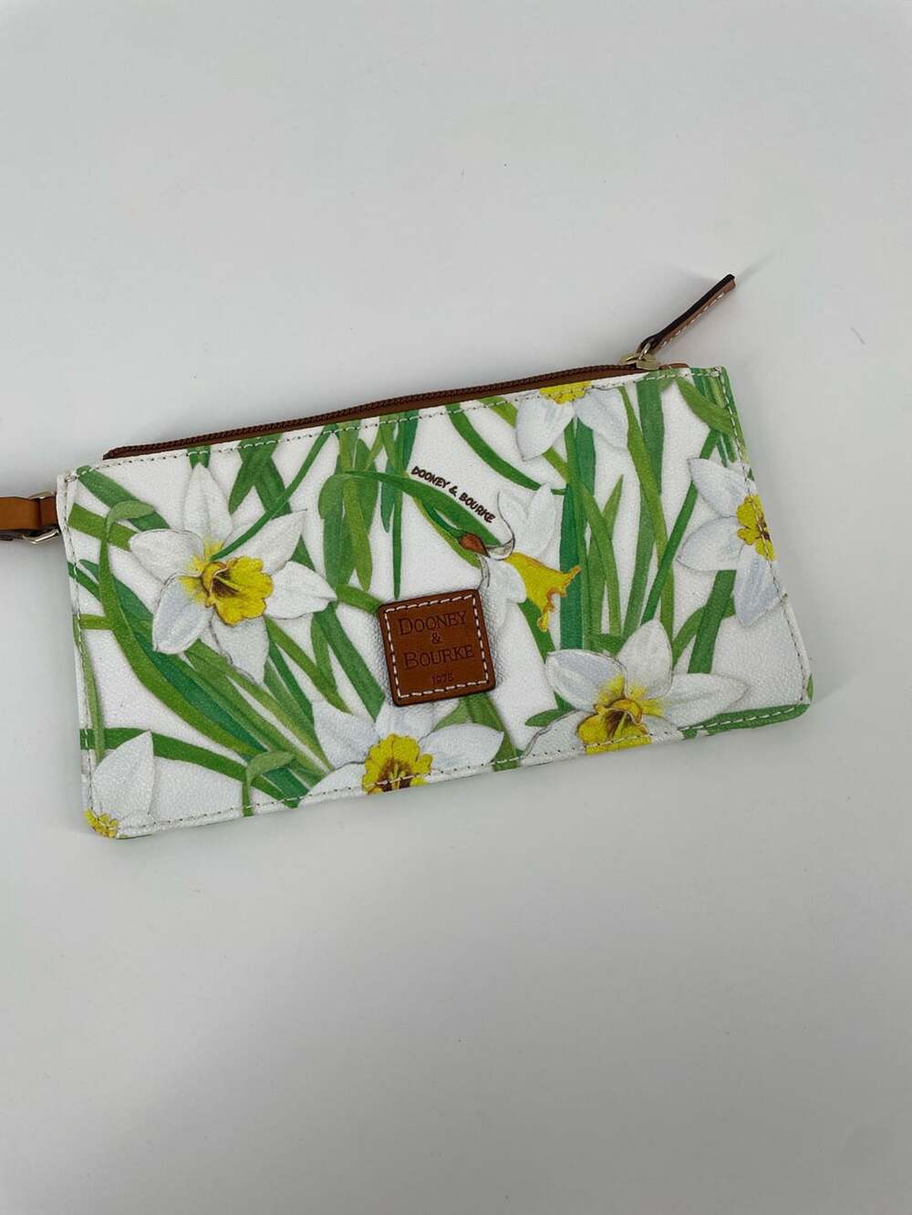 Dooney & Bourke Daffodil Floral Wristlet Pouch
